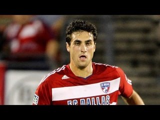 GOAL: George John flicks on Michel's free kick | FC Dallas vs Houston Dynamo - March 17, 2013