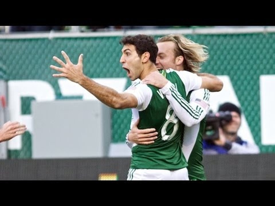 Great Goal by Diego Valeri of the Portland Timbers vs New York Red Bulls