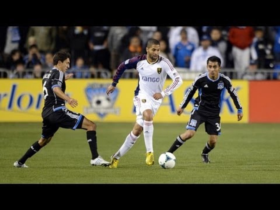 GOAL: Alvaro Saborio finishes Plata service | SJ Earthquakes vs Real Salt Lake
