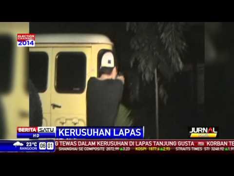 Narapidana Lapas Tanjung Gusta Mengamuk