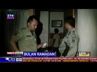 Polisi Pamong Praja Razia Hotel Melati dan Kos-Kosan