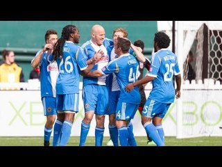 GOAL: Conor Casey drills it to bottom corner