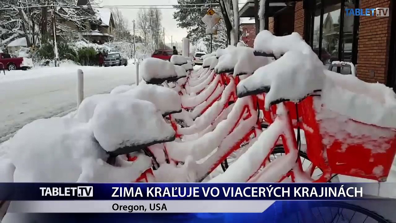 Zima kraľuje vo viacerých krajinách. Sneží na Balkáne, v USA i v Japonsku