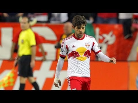 Juninho Red Card | Brazilian kicks ball at Sporting Kansas City Keeper Jimmy Nielsen