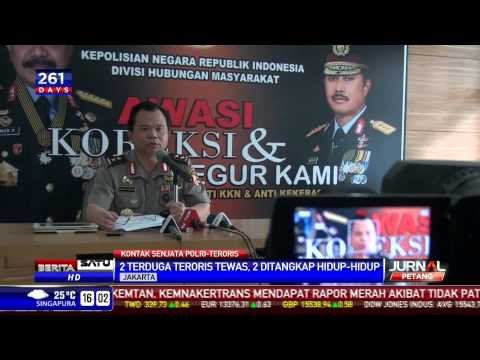2 Terduga Teroris Tewas, 2 Ditangkap Hidup-Hidup