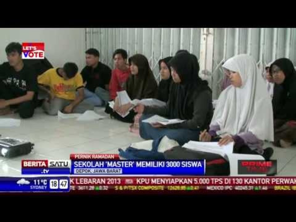 Sekolah Master Memiliki 3000 Siswa