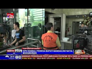 KPK Kembali Periksa Bupati Mandailing Natal