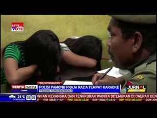 Polisi Pamong Praja Razia Tempat Karaoke