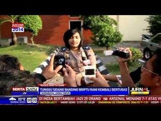 Tunggu Sidang Briptu Rani Kembali Bertugas