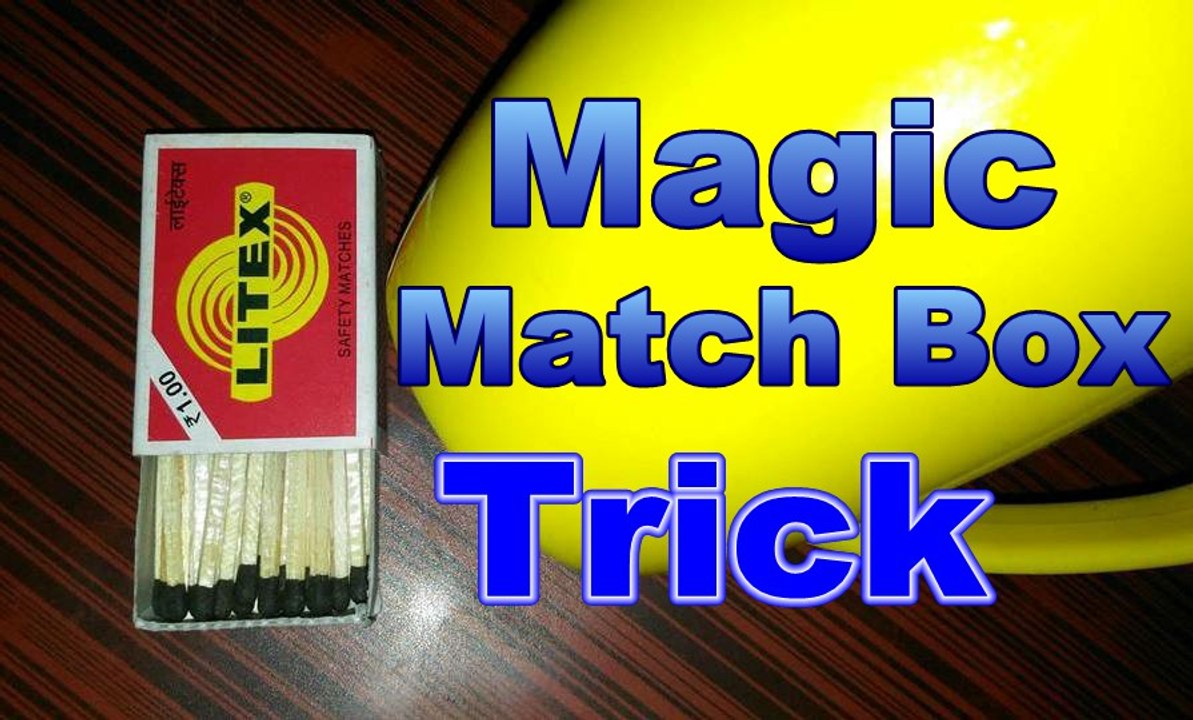 Magic Match Box Trick || Crazy Matchbox Trick - SrijanShow.