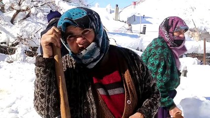 Kar kalınlığı 3 metreyi aştı- Hakimiyet.com