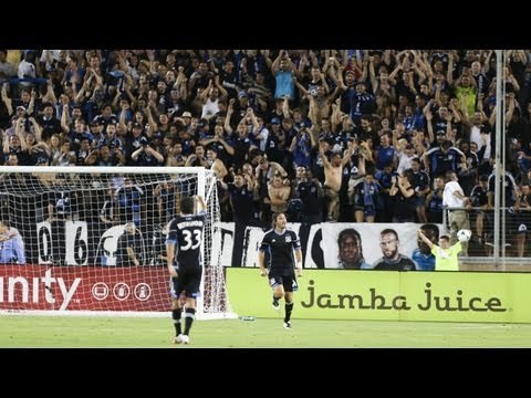 GOAL: Alan Gordon heads in the game winner | San Jose Earthquakes vs LA Galaxy