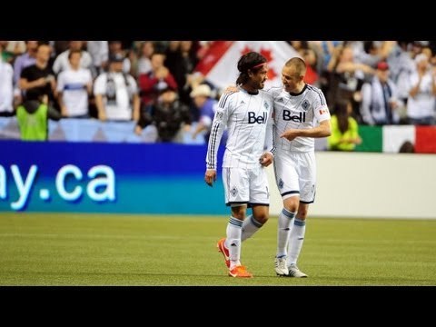 GOAL: Kenny Miller strikes ball past Shuttleworth | Vancouver Whitecaps vs NE Revolution