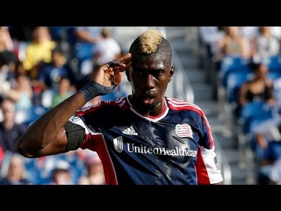 GOAL: Saer Sene finishes give-and-go with Diego Fagundez | NE Revolution vs LA Galaxy