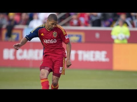 GOAL: Alvaro Saborio heads RSL into the lead | Real Salt Lake vs. Chicago Fire