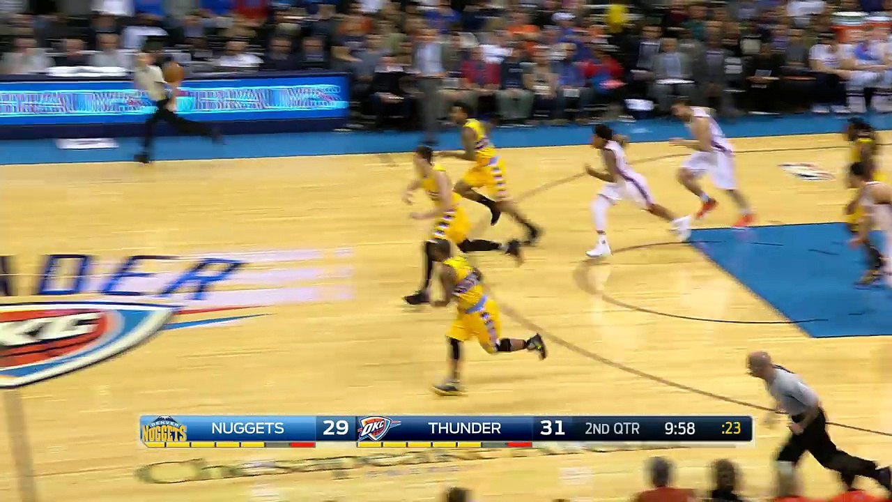 Jerami Grant and Alex Abrines Unite for Big Block _ 01.07.17-bMVFAwSH1UE