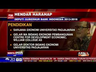 Hendar Harahap Dilantik Sebagai Gubernur BI Periode 2013-2016