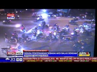 Kantor Bupati Gowa Diserang Orang Tak Dikenal