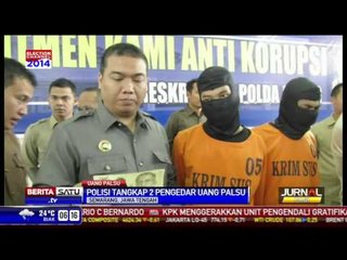 Dua Pengedar Uang Palsu Semarang Ditangkap
