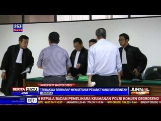 Dua Dakwaan Untuk Terdakwa Korupsi Pajak PT The Master Steel
