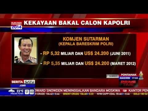 Daftar Kekayaan Para Calon Kapolri Menurut KPK
