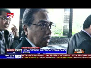 Hotma Sitompul Penuhi Panggilan KPK