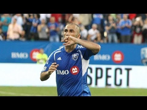 GOAL: Patrice Bernier sets up Marco Di Vaio for goal | Montreal Impact vs. Houston Dynamo