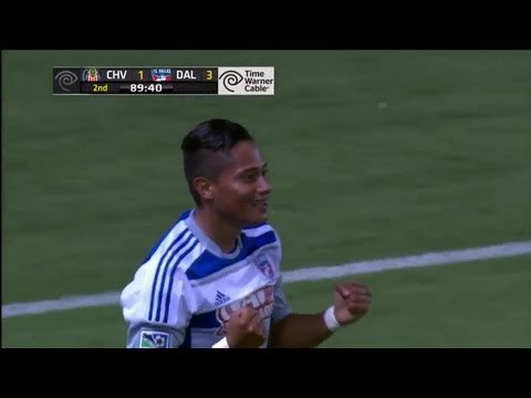 GOAL: Ramon Nunez curls to the corner | Chivas USA vs FC Dallas