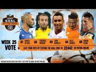 AT&T Goal of the Week Nominees: Week 25