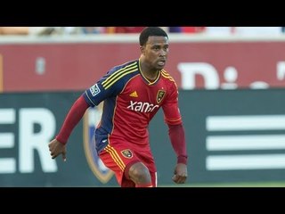 GOAL: Robbie Findley header finds the back of the net | Real Salt Lake vs Sporting Kansas City