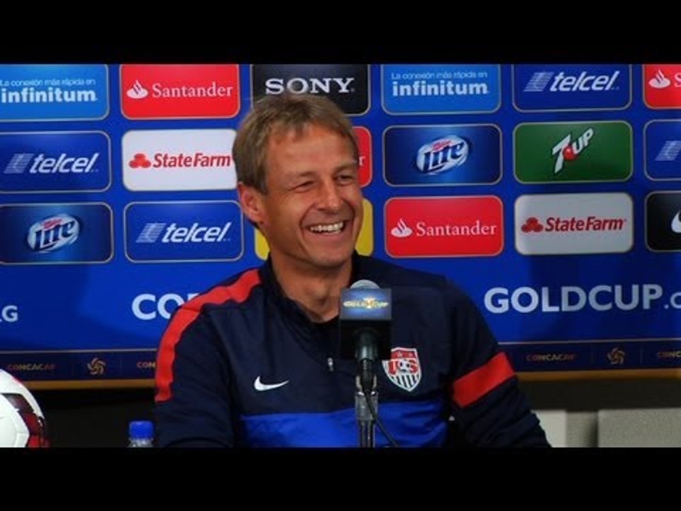 Jurgen Klinsmann "Gold Cup only successful if we win it" | USA vs El Salvador Quarter Finals