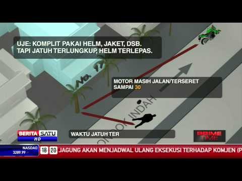 Grafis Kronologi Kecelakaan Uje