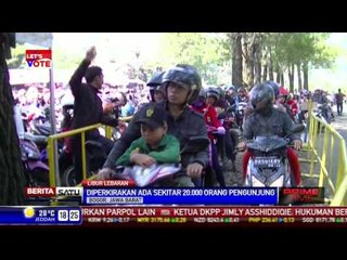 Taman Wisata Matahari Puncak Dipadati 20 Ribu Pengunjung