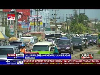 Jalur Palembang Menuju Jambi Padat