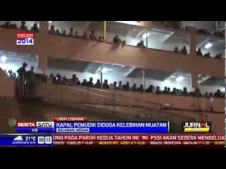 Kapal Pemudik Diduga Kelebihan Muatan