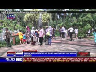 Taman Margasatwa Ragunan Dipadati Warga