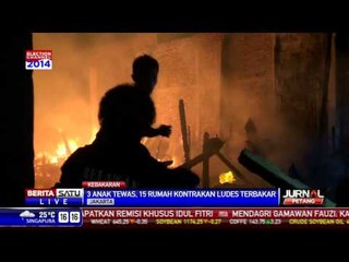 Tiga Orang Tewas Terbakar di Rumah Kontrakan