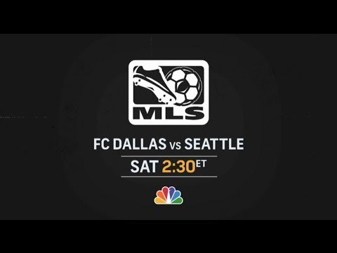 FC Dallas vs Seattle Sounders on NBC | October 19th at 2:30pm ET