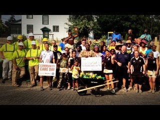 MLS WORKS, Columbus Crew with Massive Makeover of Community Garden
