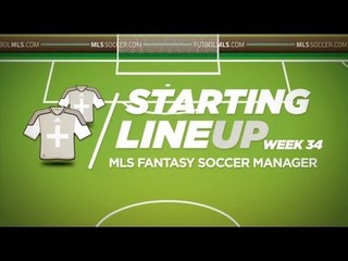 Starting Lineup: MLS Fantasy Week 34