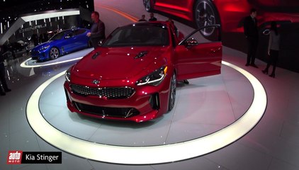 Kia Stinger [SALON DETROIT 2017] : le grand coupé 4 portes coréen est né