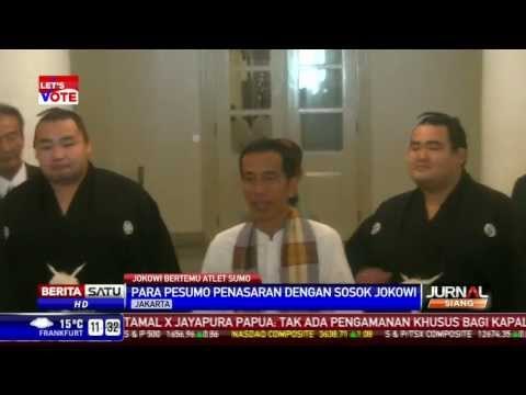 Joko Widodo Didatangi Para Pesumo