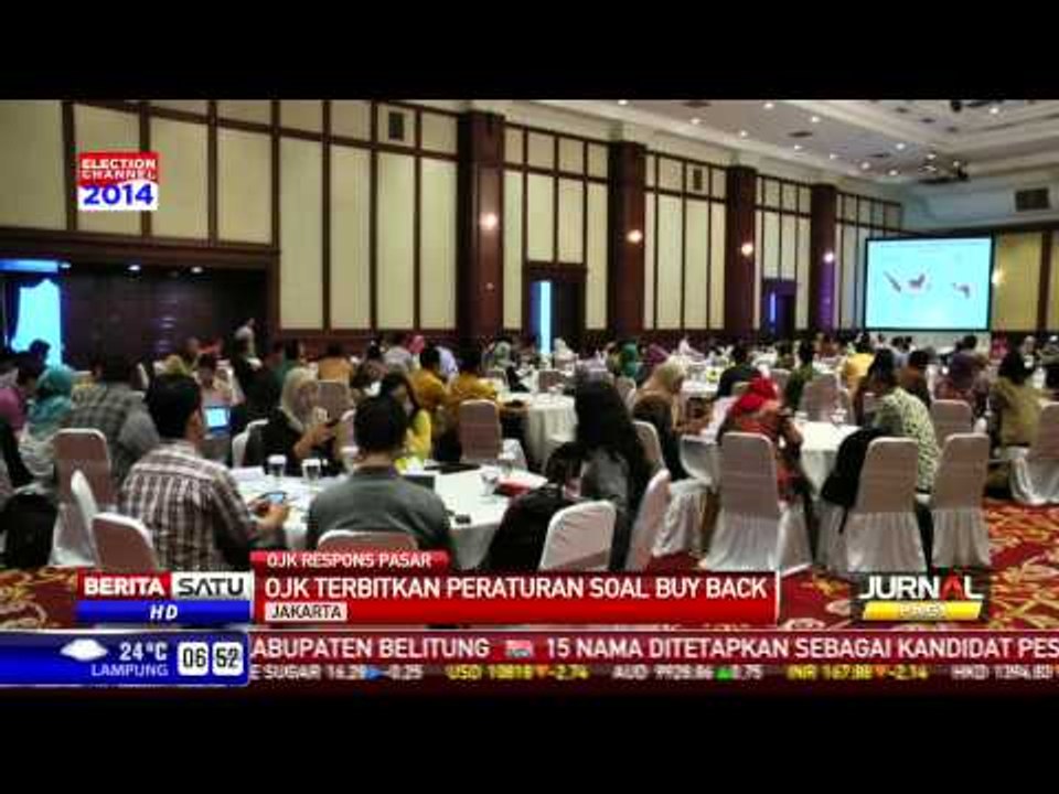 OJK Terbitkan Peraturan Buy Back