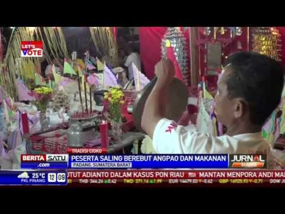 Warga Keturunan Tionghoa di Padang Gelar Tradisi Cioko