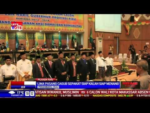 Lima Pasang Cagub Sepakat Siap Kalah Siap Menang