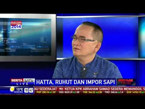 DIALOG: Hatta Rajasa, Ruhut Sitompul, dan Kasus Suap Impor Sapi