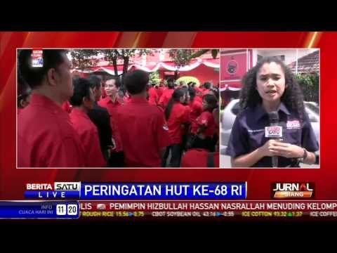 LIVE - Megawati Soekarnoputri Absen Upacara Bendera di Kantor DPP PDIP