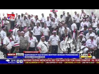 Karyawan PT KAI Nyaris Bentrok dalam Sengketa Lahan