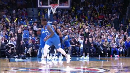 Russell Westbrook and Steven Adams Show Off Their Chemistry _ 12.25.16-KJBf9zimf18