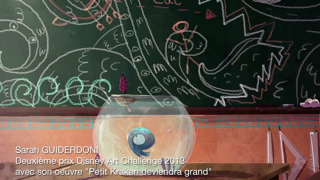 Disney Art Challenge - Rencontre avec Sarah GUIDERONI - Deuxième prix 2013-p8kbyhlLOD4